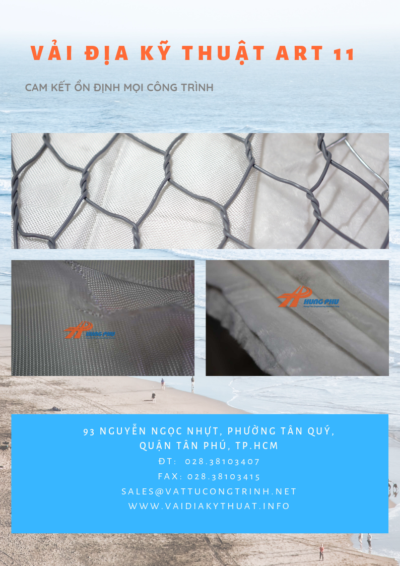 Tiêu chuẩn vải địa kỹ thuật TCVN9844:2013 và những thông số kỹ thuật trong thí nghiệm