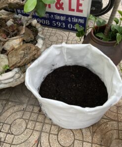 Túi vải trồng cây có quai xách | Kích thước T70 | Combo 20 cái