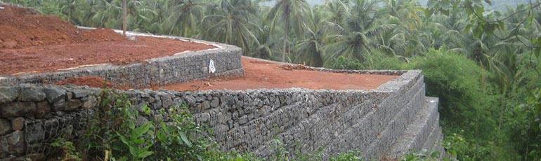 xây dựng tường chắn trọng lực