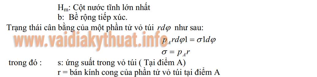 Thi công túi vải địa kỹ thuật