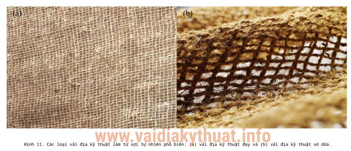 vải địa kỹ thuật tự nhiên