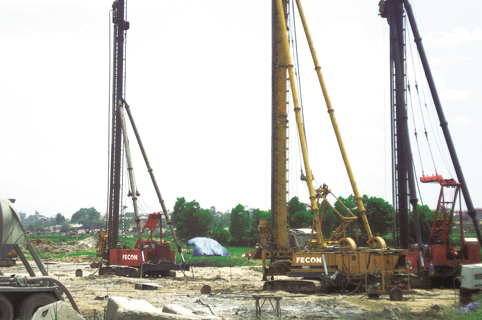 cọc đất gia cố xi măng