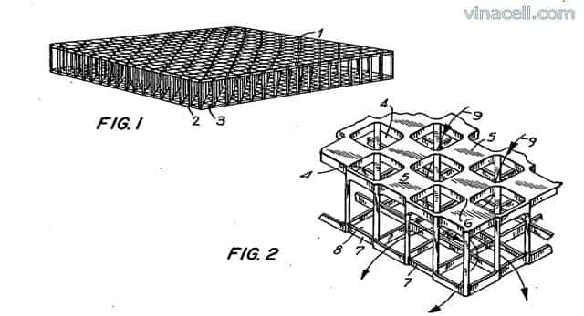 Tấm nhựa thoát nước trồng cây