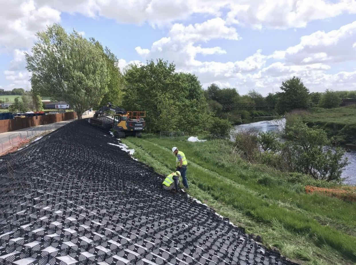 ô địa kỹ thuật geocell neoweb