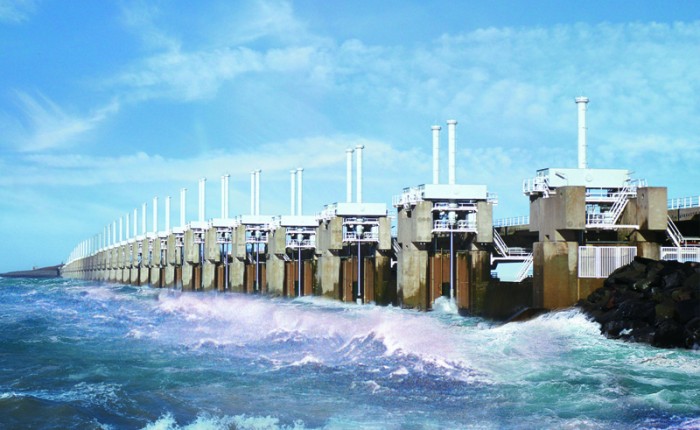 hệ thống cấp nước Delta Works 