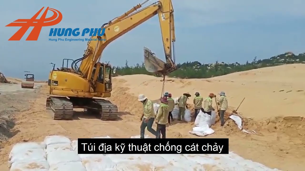 Túi Địa Kỹ Thuật Geobag - Giải Pháp Cho Công Trình Xây Dựng