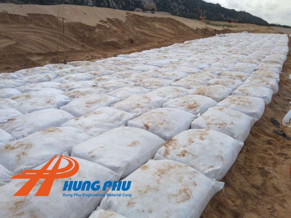 Túi Địa Kỹ Thuật Geobag - Giải Pháp Cho Công Trình Xây Dựng
