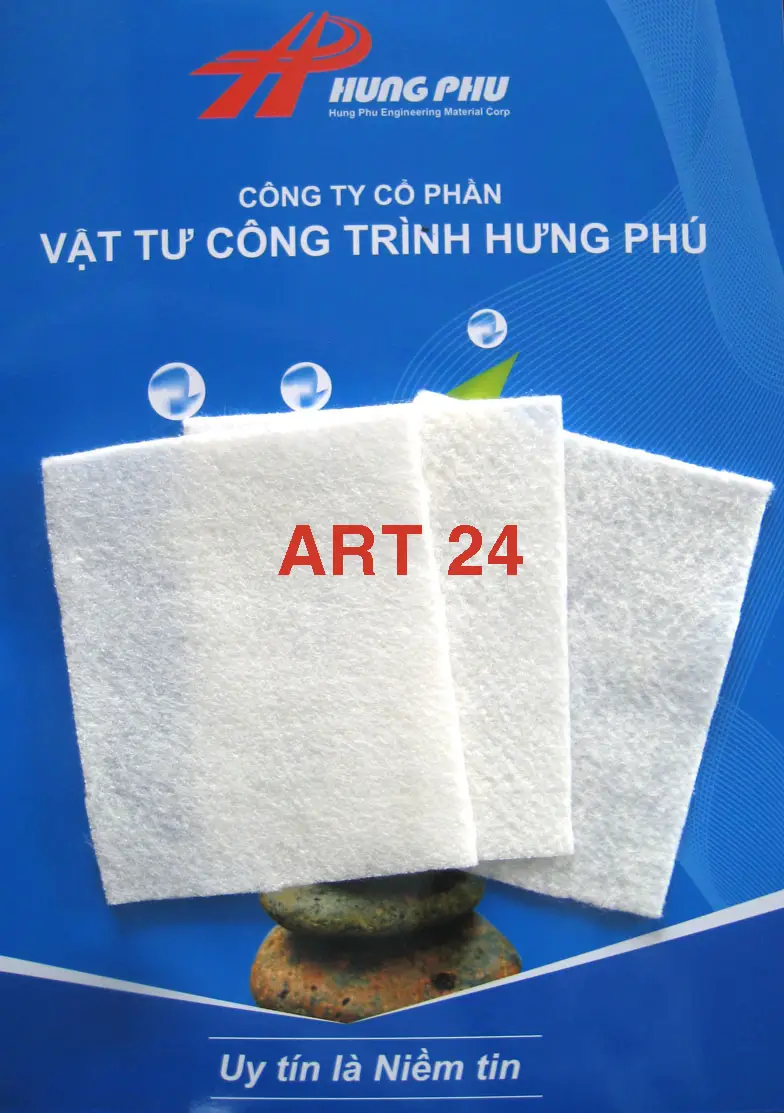 Vải địa kỹ thuật ART 24 Đặc điểm, ứng dụng và quy cách