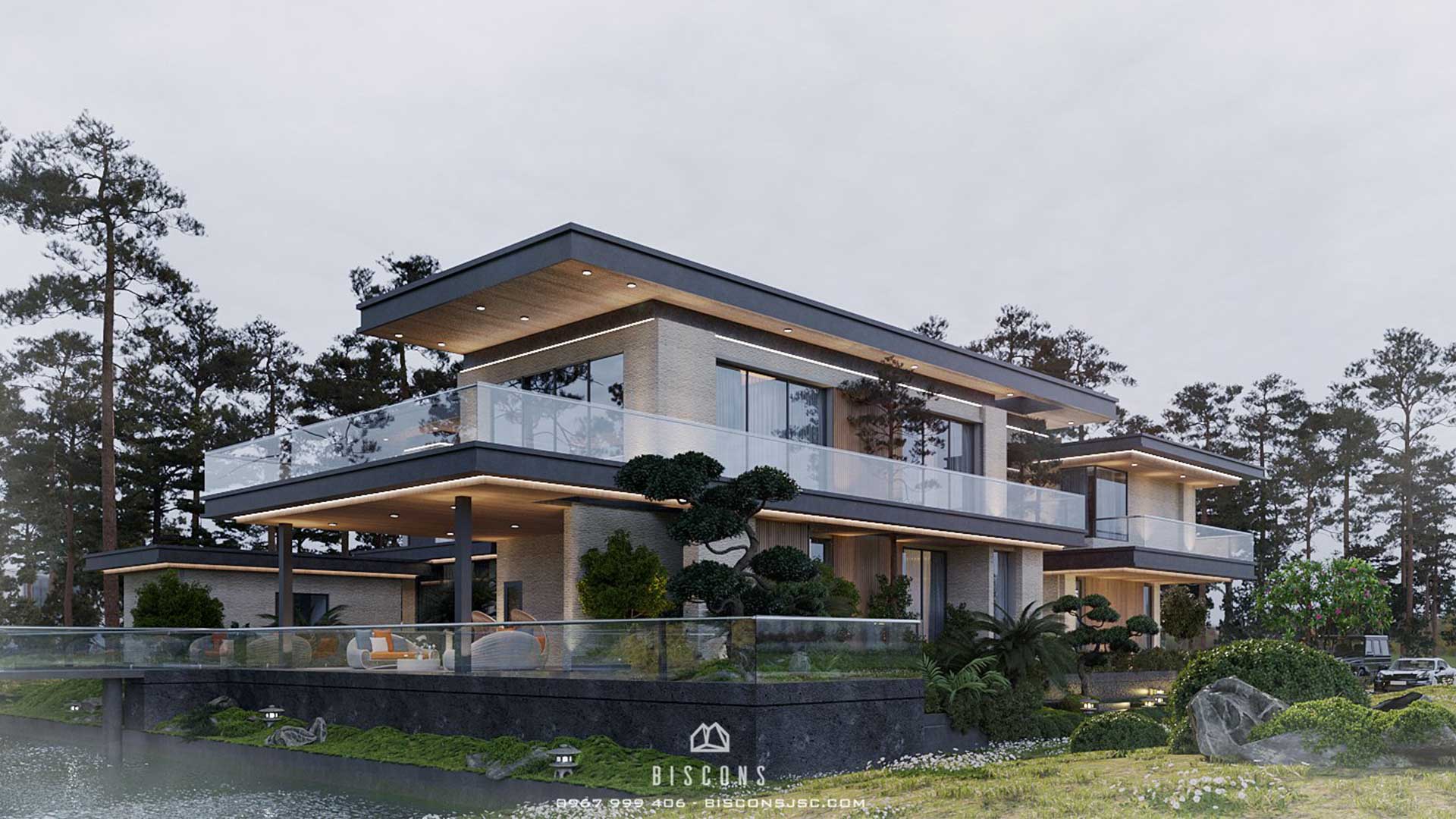 Biệt thự 4 tầng hiện đại Thiết kế, nội thất và những yếu tố không thể bỏ qua 1 Biệt thự 4 tầng hiện đại Thiết kế, nội thất và những yếu tố không thể bỏ qua