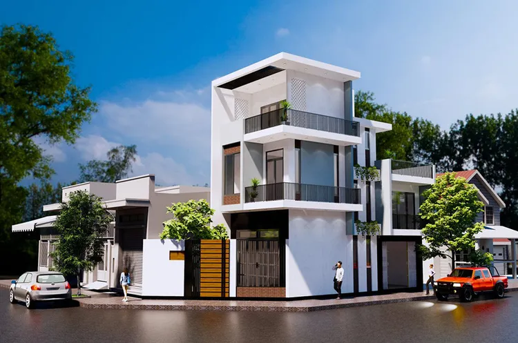 Kiến trúc nhà phố hiện đại Tìm hiểu xu hướng thiết kế và ứng dụng trong thực tế 1 Kiến trúc nhà phố hiện đại Tìm hiểu xu hướng thiết kế và ứng dụng trong thực tế