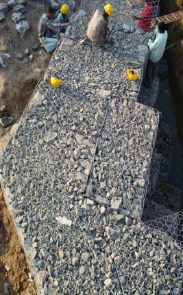 Giải Pháp Rọ Đá Cho Tường Chắn và Cống