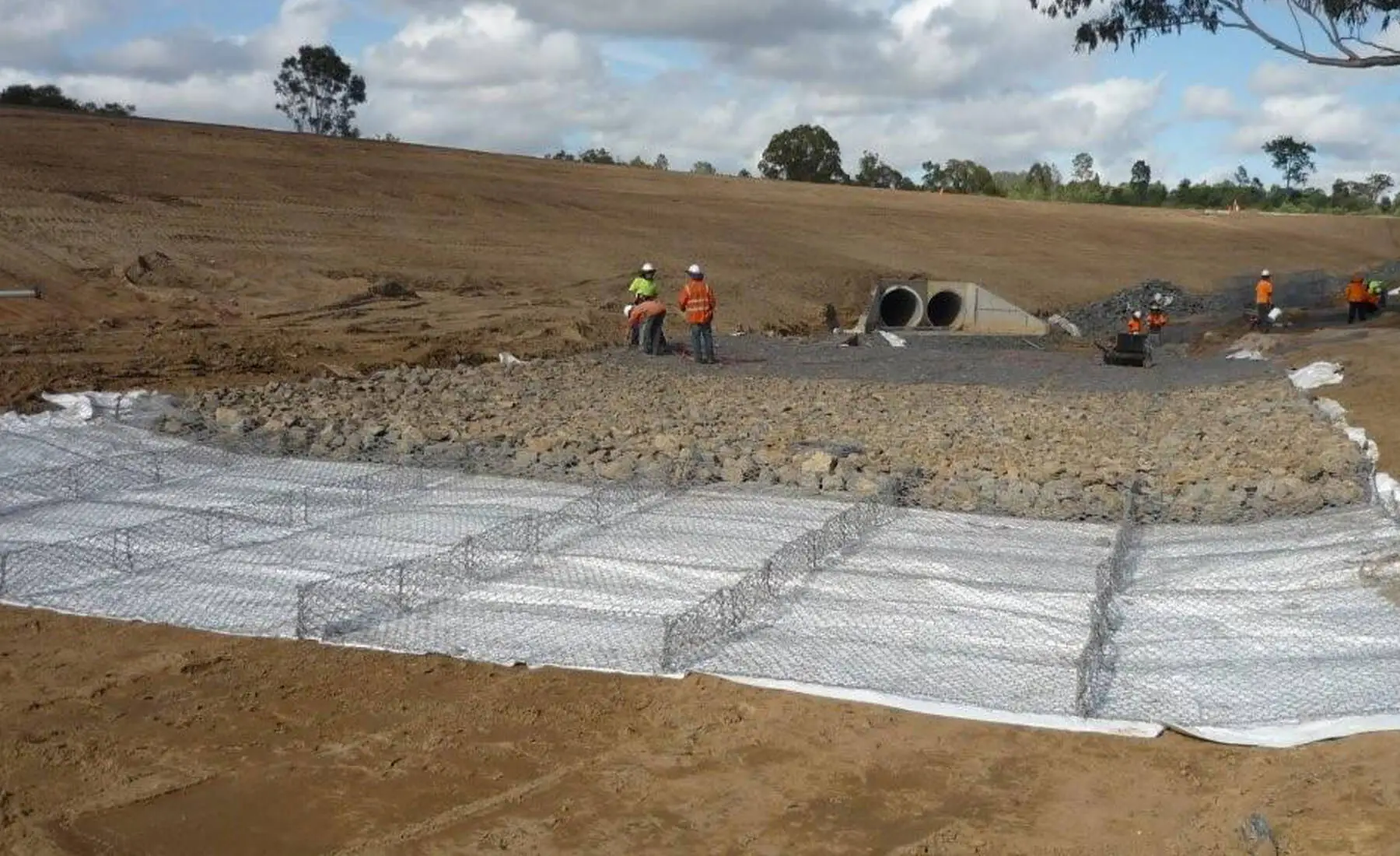 Rọ đá dây đan bọc nhựa PVC