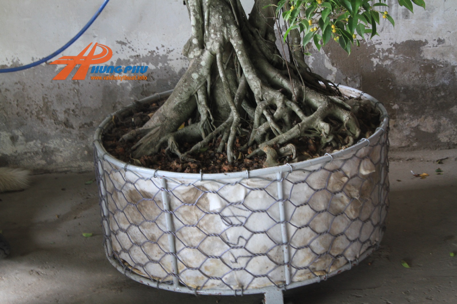 Vải địa kỹ thuật trồng cây, rọ đá và màng chống thấm HDPE trang trí cảnh quan