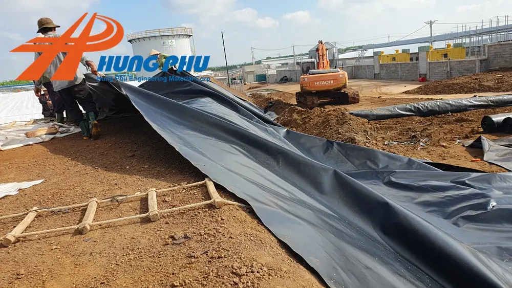 Vải địa kỹ thuật chống thấm HDPE là gì ? Ứng dụng chúng như thế nào ?