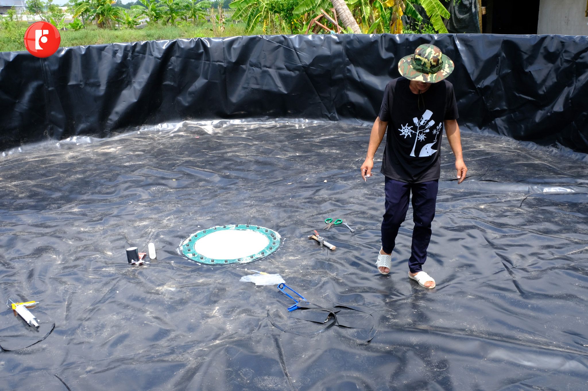 Bể bạt HDPE tròn Giải pháp nuôi trồng thủy sản hiện đại