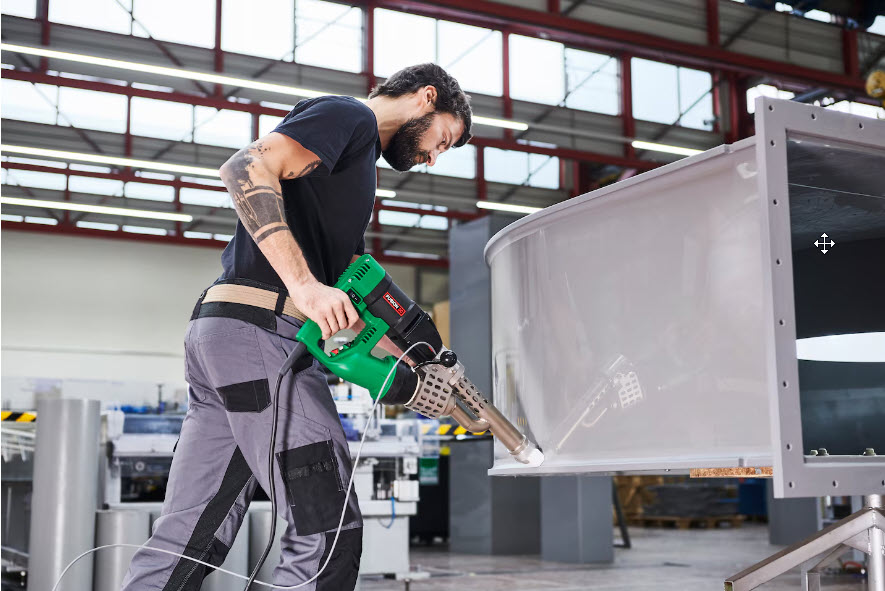 Máy hàn bạt HDPE cầm tay