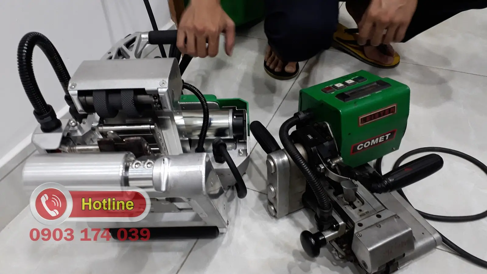 Máy hàn bạt nhựa PVC - Dịch cho thuê máy hàn bạt PVC từ Hưng Phú