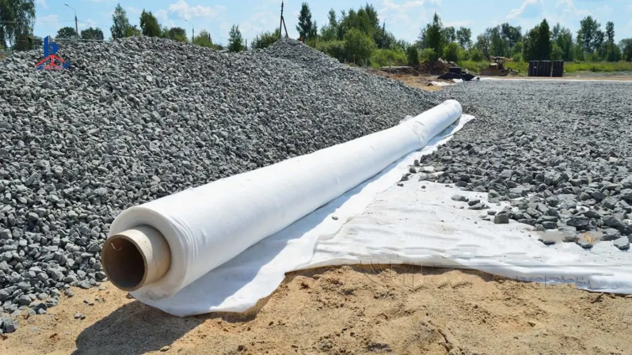 Cấu trúc sợi vải địa kỹ thuật không dệt dạng xuyên kim