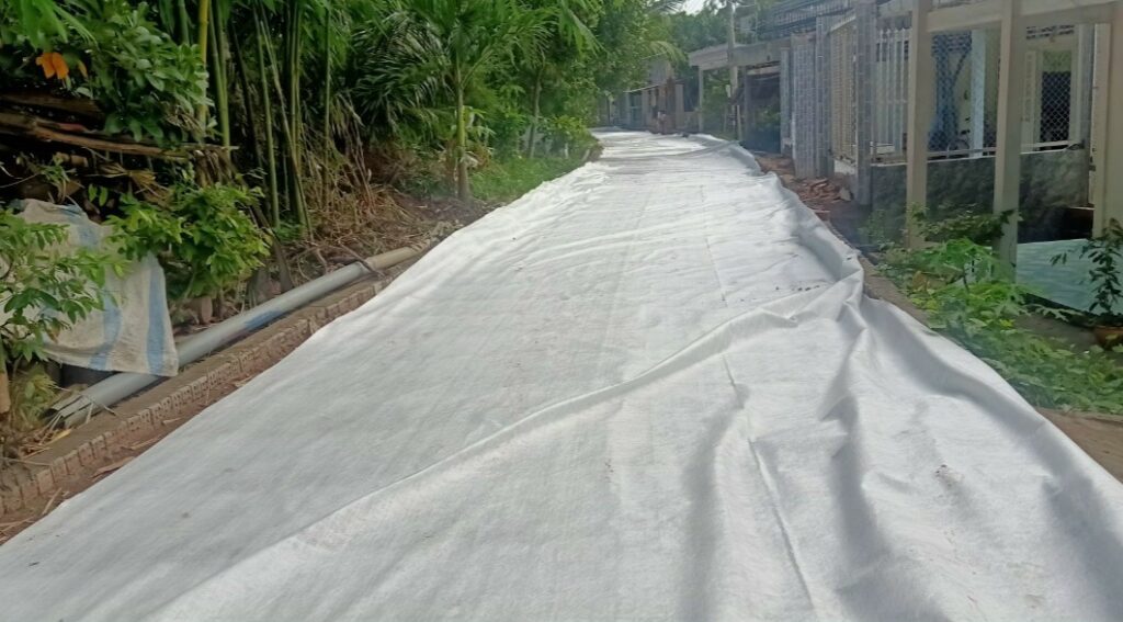 Chỉ số kháng thủng CBR vải địa kỹ thuật không dệt theo ASTM