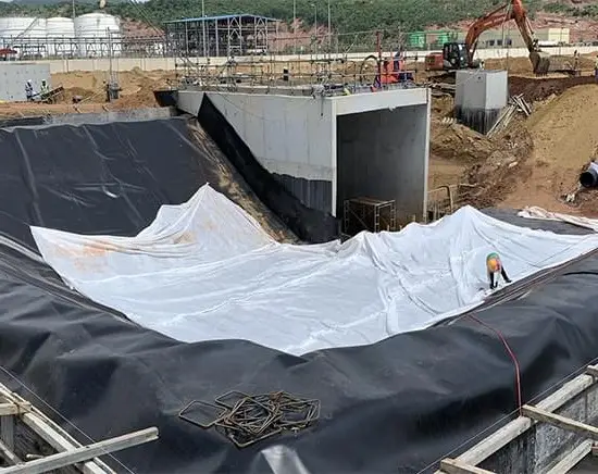 Màng chống thấm HDPE thiết kế cho công trình thủy lợi