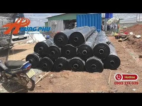 Màng HDPE yêu cầu bảo quản tránh nguy cơ cháy