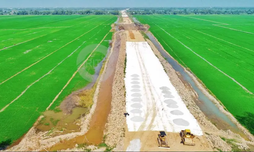 TCVN 8871-6:2011 vải địa kỹ thuật - phương pháp thử - phần 6: xác định kích thước lỗ biểu kiến bằng phép thử sàng khô