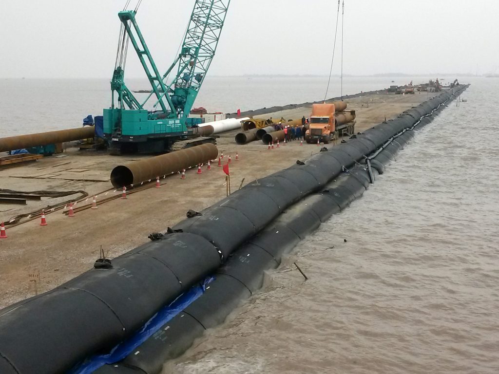 Ống địa kỹ thuật Geotube