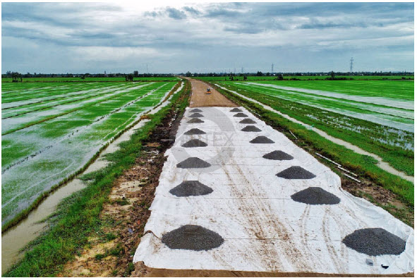 Vải địa kỹ thuật không dệt