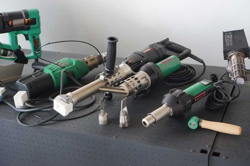 Thiết bị hàn màng HDPE